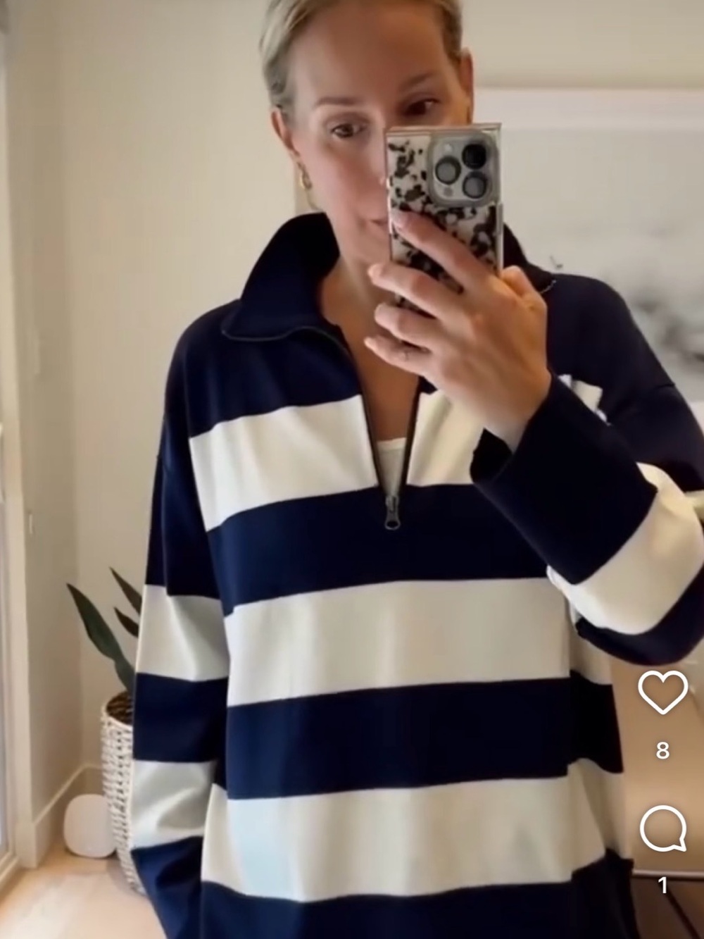 Gentle Fawn | Idris Striped Sweater, Navy - Picture 7 of 9